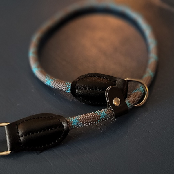 Rope Slip Lead Blue